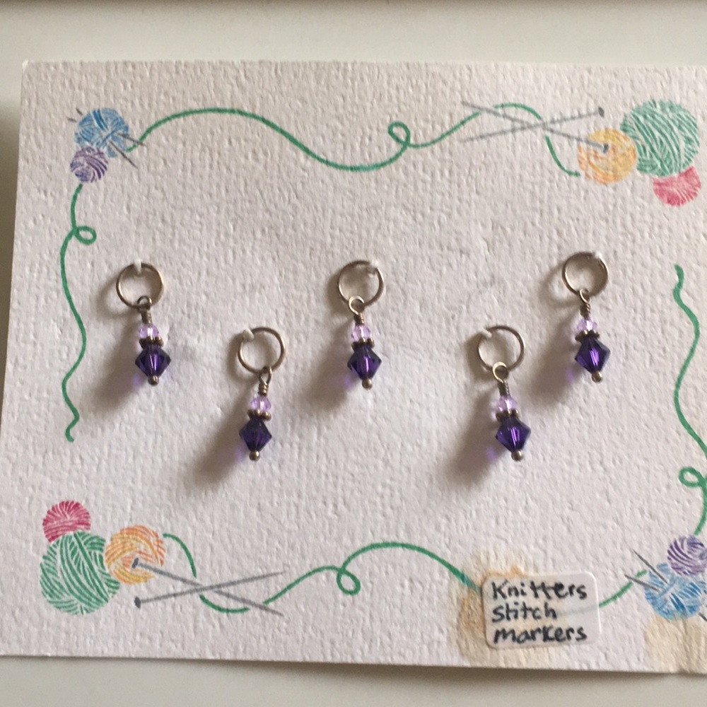 Stitch markers 🛼Roller Skate lace charms - Picture 2 of 3